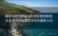 围绕白虎免费网站的实际使用感想：反复使用后对整体体验的重新认识