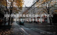 反复使用后再看蜜桃视频：在手机与电脑端的实际体验差别