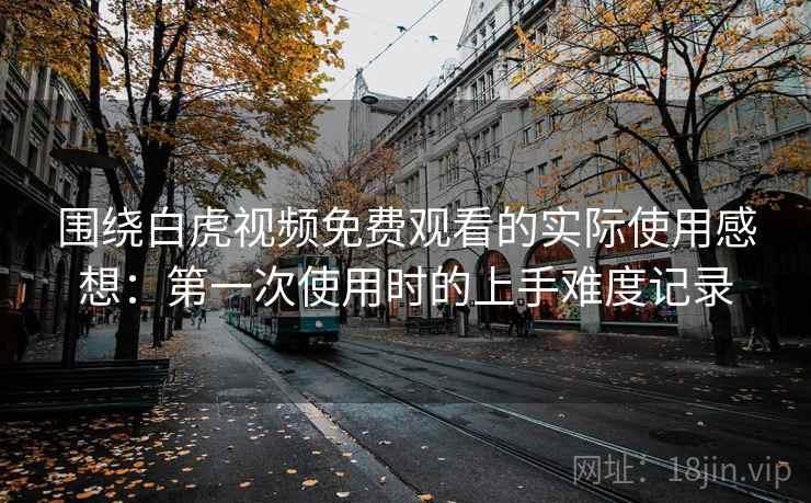 围绕白虎视频免费观看的实际使用感想：第一次使用时的上手难度记录