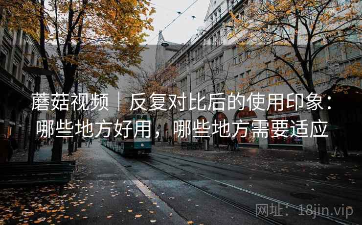 蘑菇视频|反复对比后的使用印象:哪些地方好用,哪些地方需要适应 蘑菇视频|反复对比后的使用印象:哪些地方好用,哪些地方需要适应