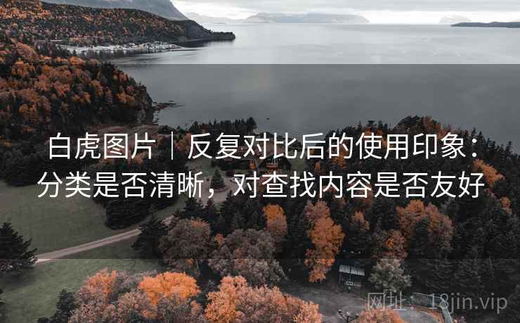 白虎图片|反复对比后的使用印象:分类是否清晰,对查找内容是否友好 白虎图片|反复对比后的使用印象:分类是否清晰,对查找内容是否友好